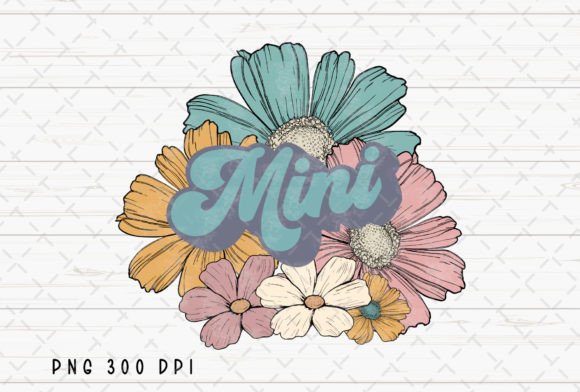 Retro Mini Floral Vintage Mom Flower PNG: A Designer's Guide