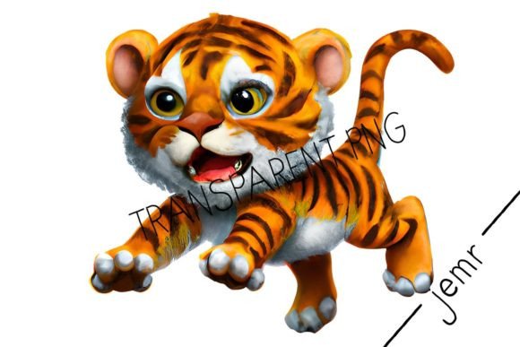 TIGER / TRANSPARENT PNG #156: A Bold Design Asset