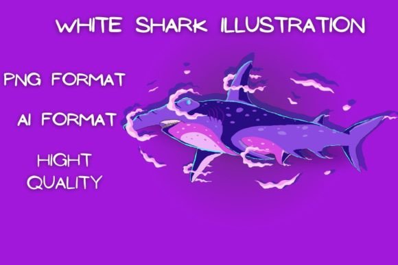 Unlock Bold Visuals with the Sharkhead Shark Template