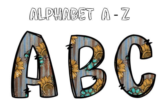 Western Rusty Rustic Doodle Alphabet: A Designer’s Guide to This Unique Typeface